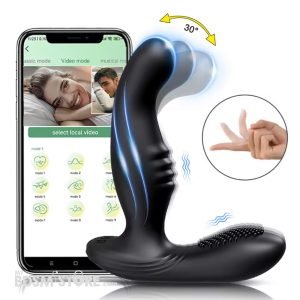 Vibrador oscilante de prostata masajeador anal placer sensaciones sex toy BDSM control remoto fetish anal orgasmo 10 modos doble motor controlado por app estimulacion dedito Vibrador oscilante de prostata masajeador anal placer sensaciones sex toy BDSM control remoto fetish anal orgasmo 10 modos doble motor controlado por app estimulacion dedito