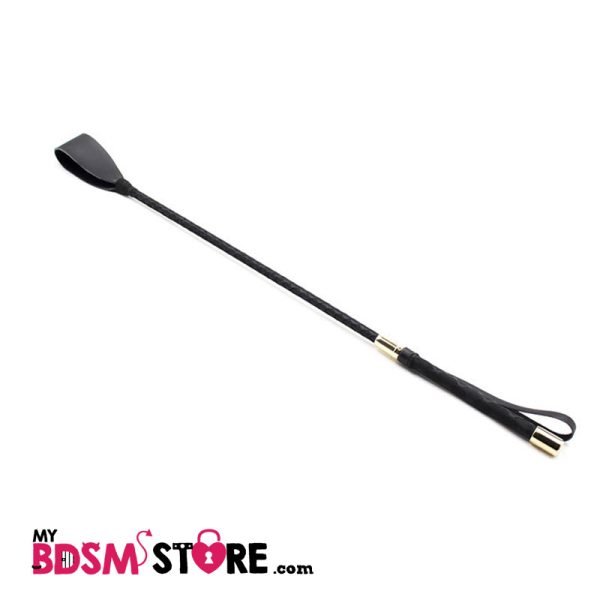 Fusta fetish punta ancha lengua BDSM azotes spank training dominacion fetish crop tip wide spanking diagonal