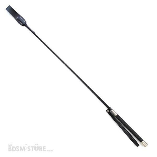 Fusta lengua precisa premium para juegos fetish de spank y BDSM equilibrada balanced spanking crop whip diagonal