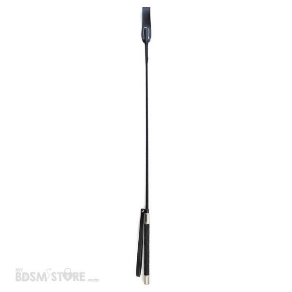 Fusta lengua precisa premium para juegos fetish de spank y BDSM equilibrada balanced spanking crop whip vertical