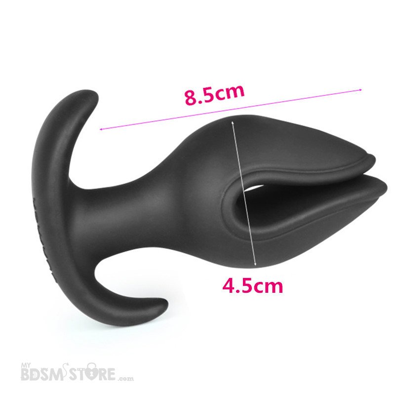 Plug Anal Dilatador de silicona en V Shaped dilatator soft BDSM kink abierto tamaño 2 Plug Anal Dilatador de silicona en V Shaped dilatator soft BDSM kink abierto tamaño 2