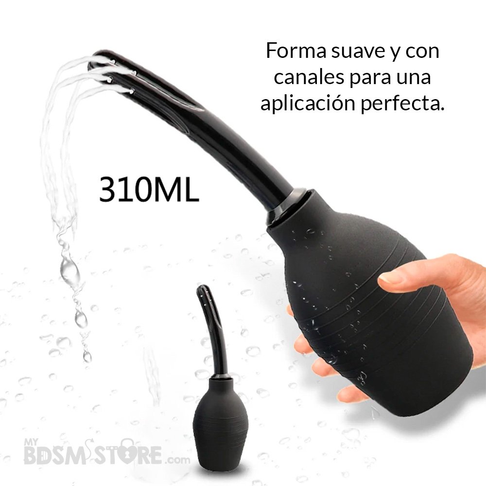Pera Anal XL de 310ml para preparación de juego anal y lavativas sexo limpio detalle Pera Anal XL de 310ml para preparación de juego anal y lavativas sexo limpio detalle