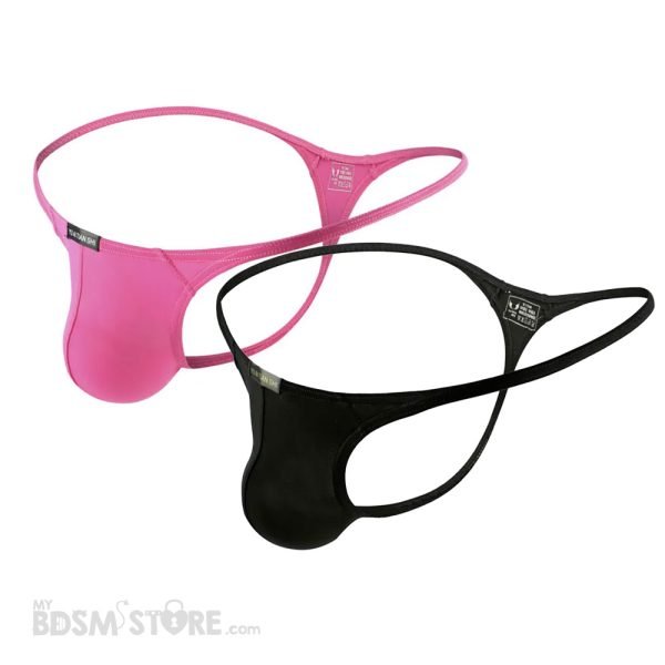 Ropa Interior Tanga Marca Paquete Hombre Fetish BDSM comoda sexy publico gay sissy femboy rosa negro
