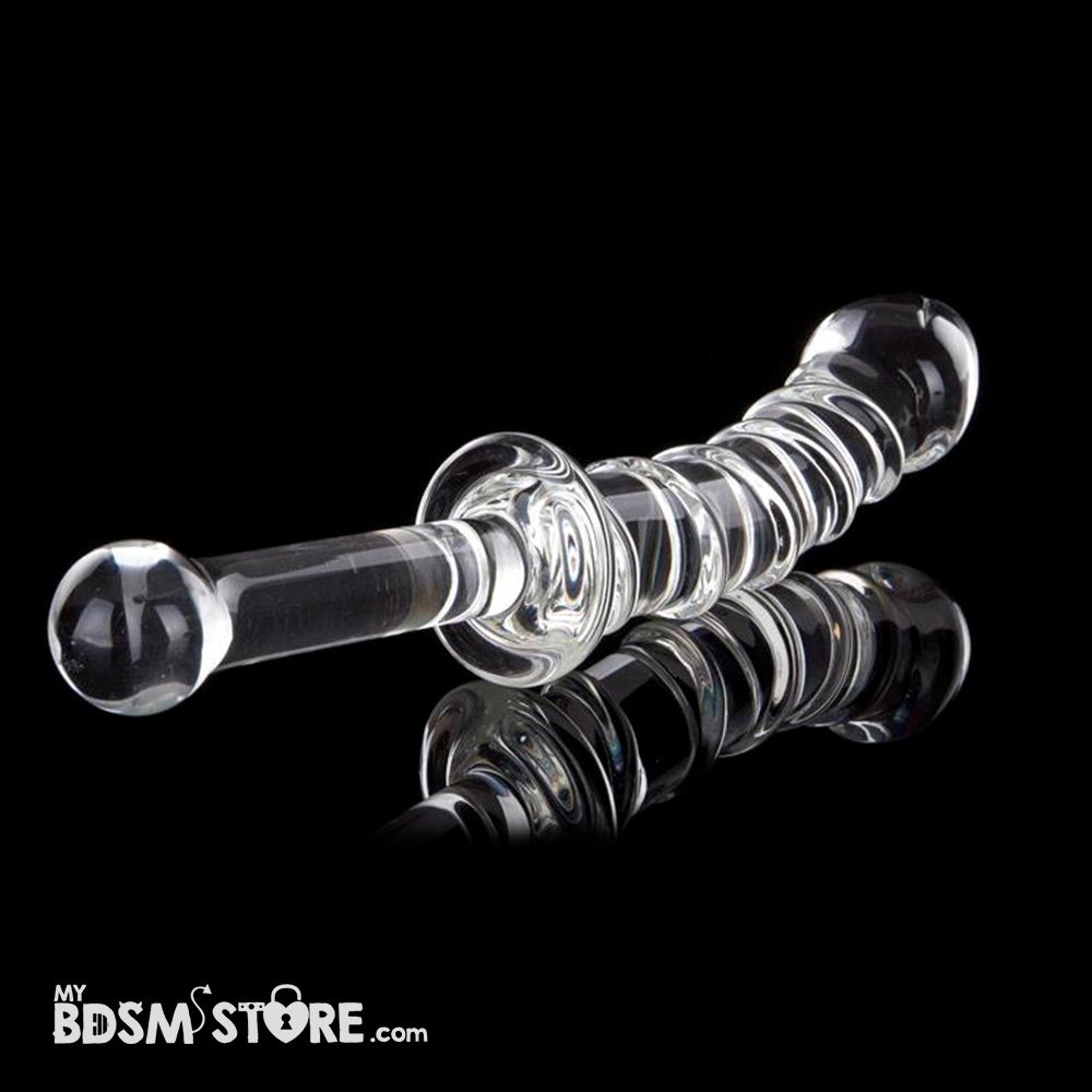 Dildo de Cristal Masturbador Pene con empuñadura suave pyrex preciso gran tamaño anal vaginal penetracion trasera Dildo de Cristal Masturbador Pene con empuñadura suave pyrex preciso gran tamaño anal vaginal penetracion trasera