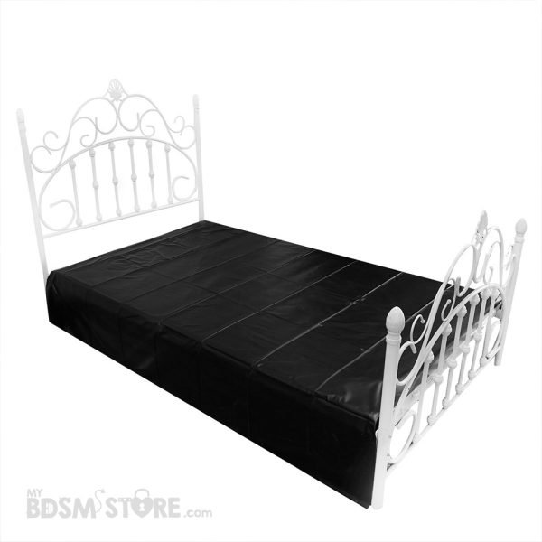 Sábana Negra Cubre Cama Impermeable, BDSM protección Sexo, limpieza pvc ejemplo