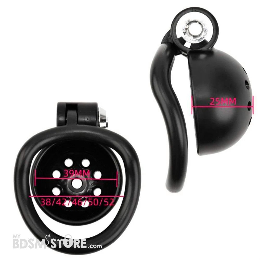 Jaula de Castidad Compacta fetish sonda uretral tamaño rosa negro redondeado BDSM sumisión chastity belt device lateral sonda click and lock tamaños Jaula de Castidad Compacta fetish sonda uretral tamaño rosa negro redondeado BDSM sumisión chastity belt device lateral sonda click and lock tamaños