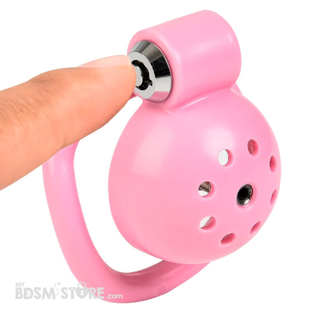 Jaula de Castidad Compacta fetish sonda uretral tamaño rosa negro redondeado BDSM sumisión chastity belt device lateral sonda click and lock dedo Jaula de Castidad Compacta fetish sonda uretral tamaño rosa negro redondeado BDSM sumisión chastity belt device lateral sonda click and lock dedo