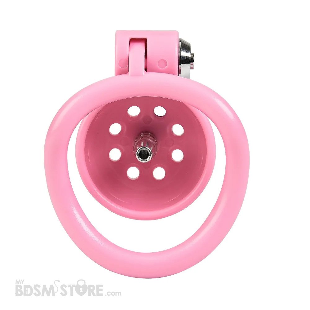 Jaula de Castidad Compacta fetish sonda uretral tamaño rosa negro redondeado BDSM sumisión chastity belt device lateral sonda click and lock interior Jaula de Castidad Compacta fetish sonda uretral tamaño rosa negro redondeado BDSM sumisión chastity belt device lateral sonda click and lock interior