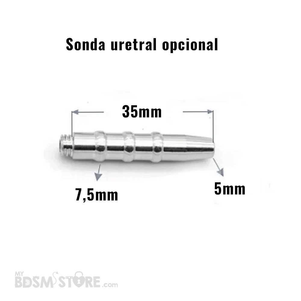 Jaula de Castidad Compacta fetish sonda uretral tamaño rosa negro redondeado BDSM sumisión chastity belt device lateral sonda acero steel tamaño Jaula de Castidad Compacta fetish sonda uretral tamaño rosa negro redondeado BDSM sumisión chastity belt device lateral sonda acero steel tamaño