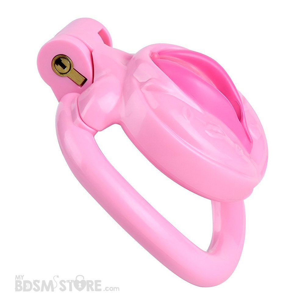 chastity device emulation vagina gspot humilation plastic resin light for BDSM kink and feminization 4 rings chastity device emulation vagina gspot humilation plastic resin light for BDSM kink and feminization 4 rings