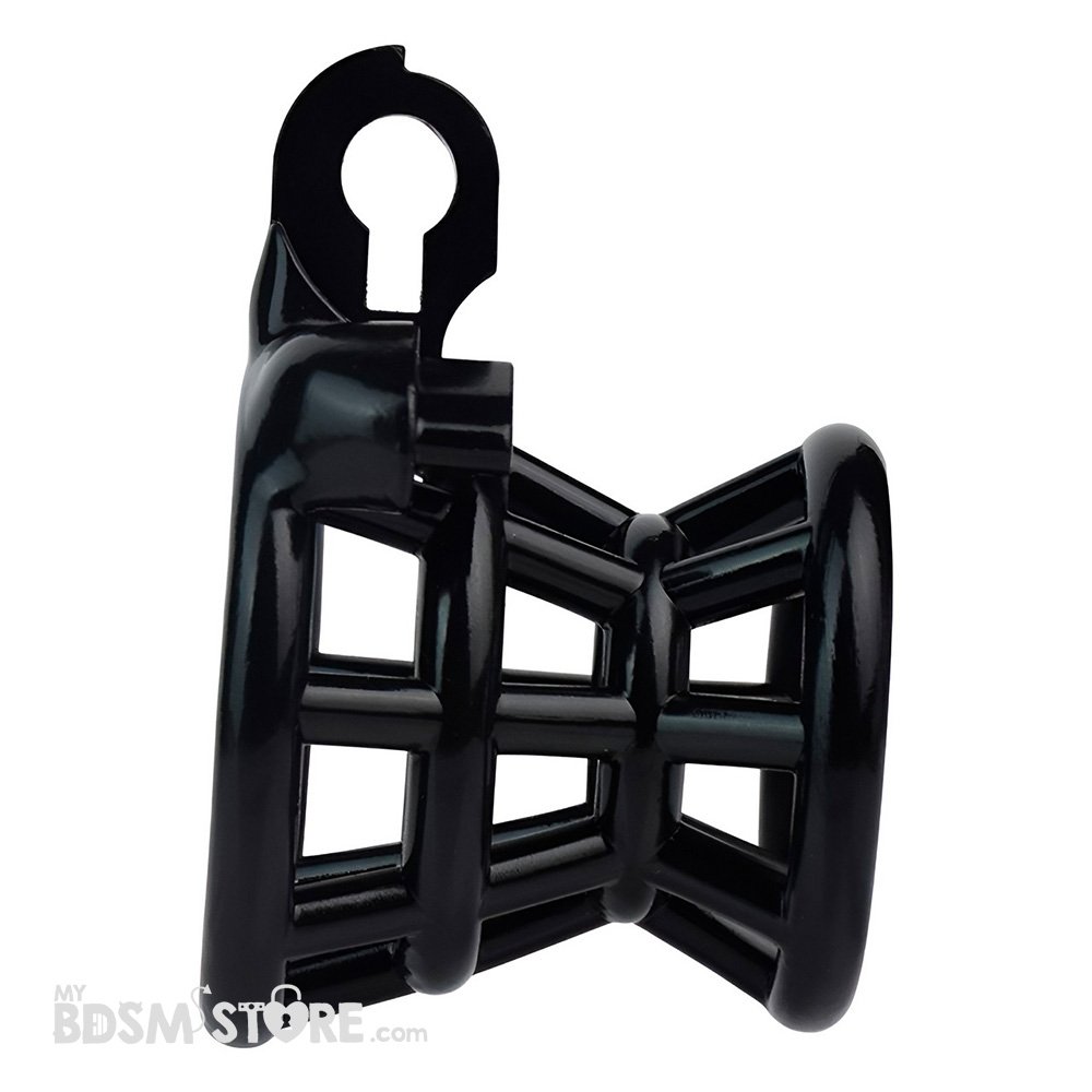 Jaula de Castidad Invertida Negra Negativa Emasculacion BDSM chastity device belt sumiso dominacion fetish Resina lateral solo jaula Jaula de Castidad Invertida Negra Negativa Emasculacion BDSM chastity device belt sumiso dominacion fetish Resina lateral solo jaula