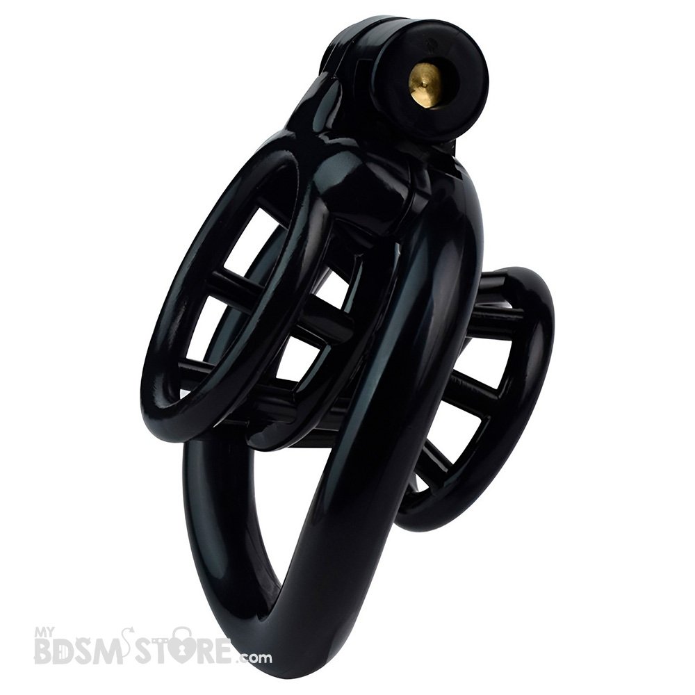 Jaula de Castidad Invertida Negra Negativa Emasculacion BDSM chastity device belt sumiso dominacion fetish Resina semifrontal Jaula de Castidad Invertida Negra Negativa Emasculacion BDSM chastity device belt sumiso dominacion fetish Resina semifrontal