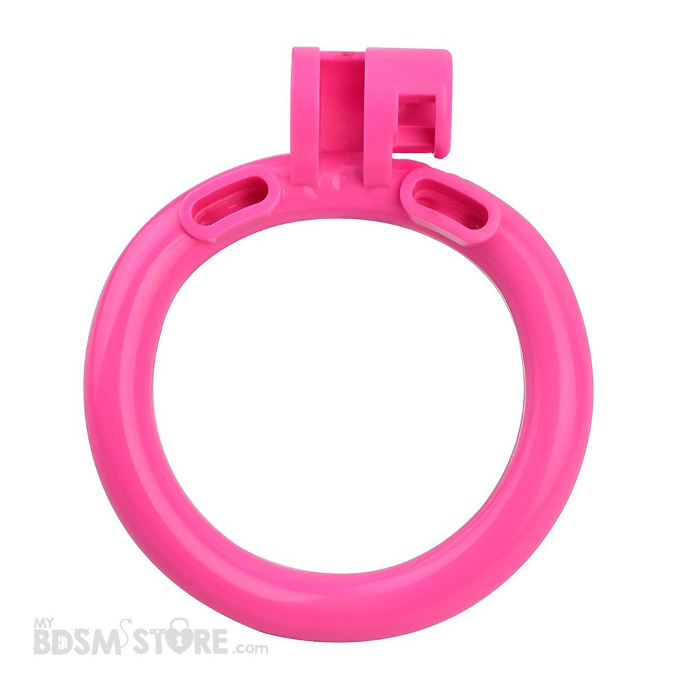 Jaula de Castidad Invertida Rosa Negativa Emasculacion BDSM chastity device belt sumiso dominacion fetish Resina lateral aro anilla Jaula de Castidad Invertida Rosa Negativa Emasculacion BDSM chastity device belt sumiso dominacion fetish Resina lateral aro anilla