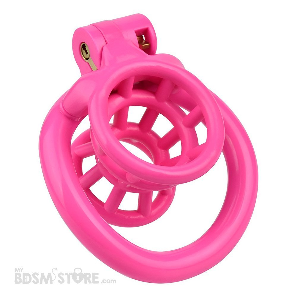 Jaula de Castidad Invertida Rosa Negativa Emasculacion BDSM chastity device belt sumiso dominacion fetish Resina lateral interior 4 Jaula de Castidad Invertida Rosa Negativa Emasculacion BDSM chastity device belt sumiso dominacion fetish Resina lateral interior 4