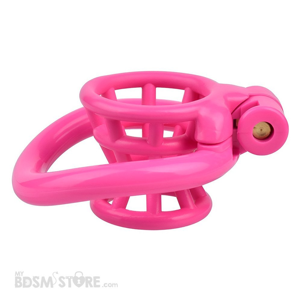 Jaula de Castidad Invertida Rosa Negativa Emasculacion BDSM chastity device belt sumiso dominacion fetish Resina lateral interior 3 Jaula de Castidad Invertida Rosa Negativa Emasculacion BDSM chastity device belt sumiso dominacion fetish Resina lateral interior 3