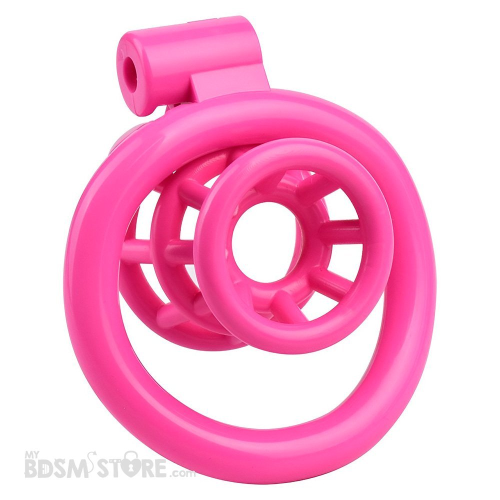 Jaula de Castidad Invertida Rosa Negativa Emasculacion BDSM chastity device belt sumiso dominacion fetish Resina lateral interior 3 Jaula de Castidad Invertida Rosa Negativa Emasculacion BDSM chastity device belt sumiso dominacion fetish Resina lateral interior 3