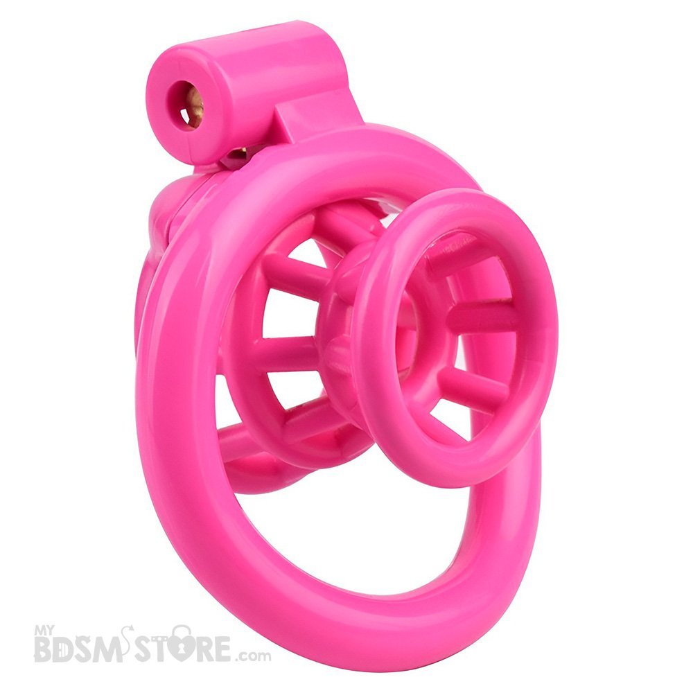 Jaula de Castidad Invertida Rosa Negativa Emasculacion BDSM chastity device belt sumiso dominacion fetish Resina lateral interior Jaula de Castidad Invertida Rosa Negativa Emasculacion BDSM chastity device belt sumiso dominacion fetish Resina lateral interior