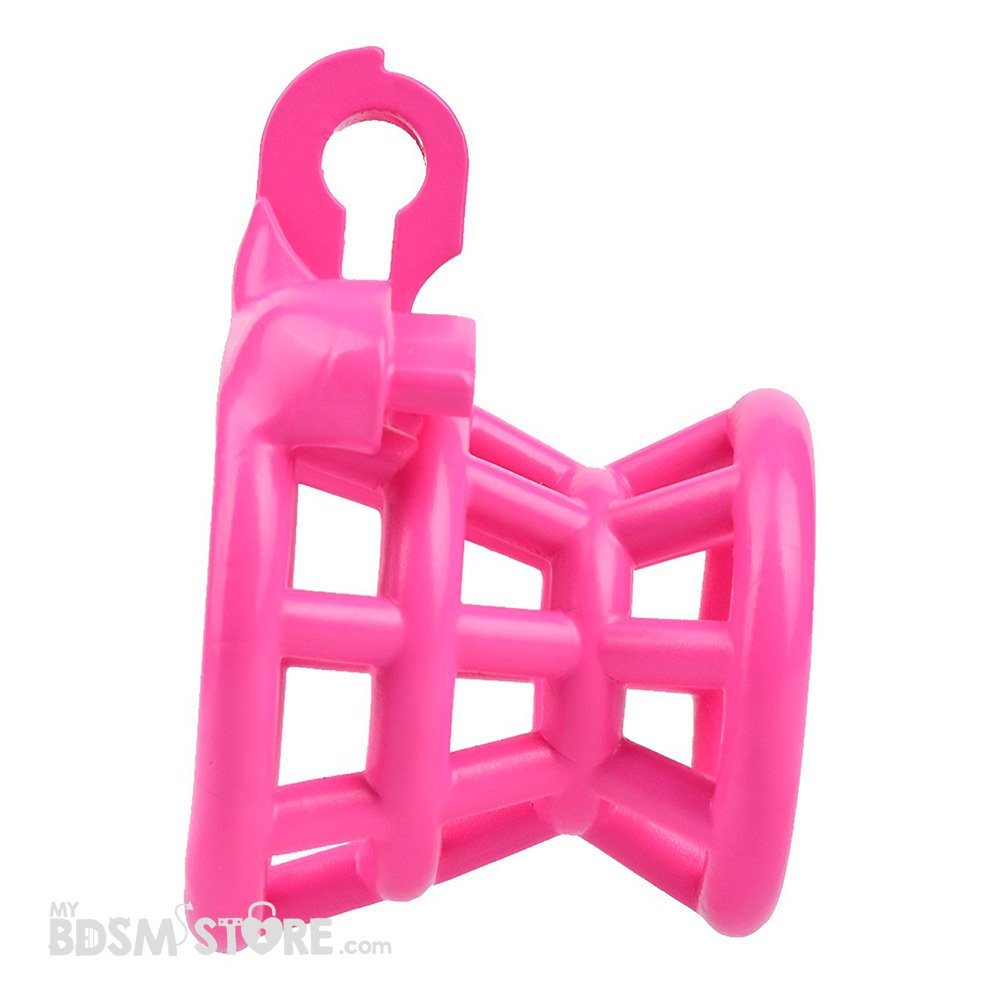 Jaula de Castidad Invertida Rosa Negativa Emasculacion BDSM chastity device belt sumiso dominacion fetish Resina lateral jaula sola Jaula de Castidad Invertida Rosa Negativa Emasculacion BDSM chastity device belt sumiso dominacion fetish Resina lateral jaula sola