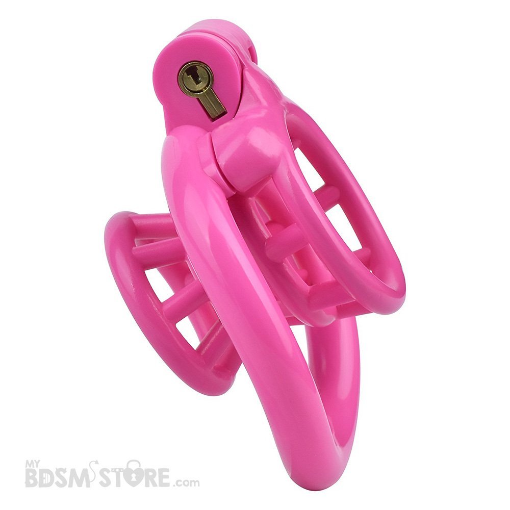 Jaula de Castidad Invertida Rosa Negativa Emasculacion BDSM chastity device belt sumiso dominacion fetish Resina lateral lateral 3 Jaula de Castidad Invertida Rosa Negativa Emasculacion BDSM chastity device belt sumiso dominacion fetish Resina lateral lateral 3
