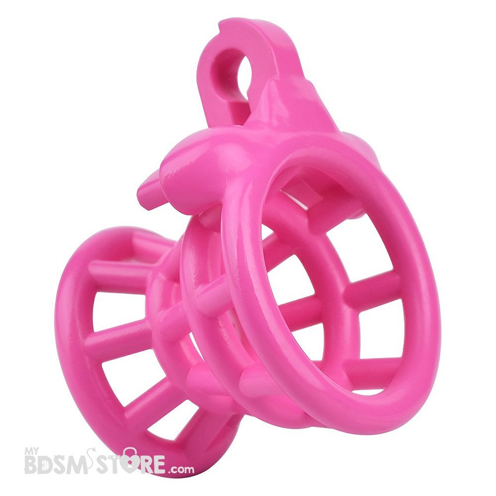 Jaula de Castidad Invertida Rosa Negativa Emasculacion BDSM chastity device belt sumiso dominacion fetish Resina lateral solo jaula 3 Jaula de Castidad Invertida Rosa Negativa Emasculacion BDSM chastity device belt sumiso dominacion fetish Resina lateral solo jaula 3