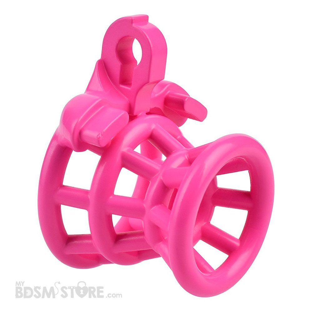 Jaula de Castidad Invertida Rosa Negativa Emasculacion BDSM chastity device belt sumiso dominacion fetish Resina lateral solo jaula Jaula de Castidad Invertida Rosa Negativa Emasculacion BDSM chastity device belt sumiso dominacion fetish Resina lateral solo jaula