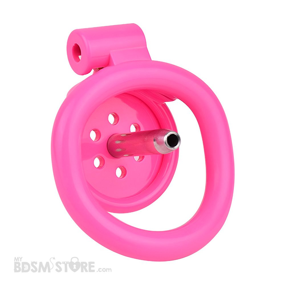 Jaula de Castidad Plana de Resina con Sonda Premium fetish BDSM sumiso slave cuckold control chastity belt rosa negro interior 2 Jaula de Castidad Plana de Resina con Sonda Premium fetish BDSM sumiso slave cuckold control chastity belt rosa negro interior 2