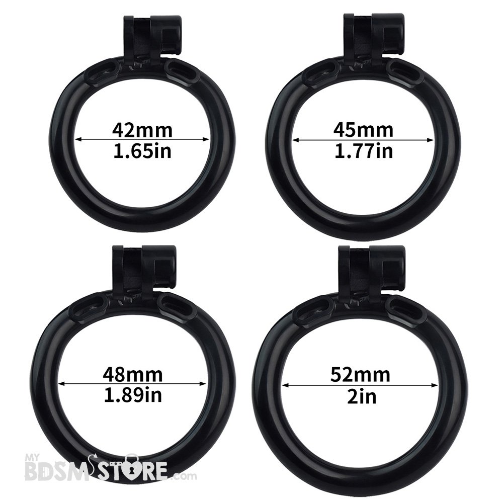 Jaula de Castidad Plana de Resina con Sonda Premium fetish BDSM sumiso slave cuckold control chastity belt rosa negro ring size Jaula de Castidad Plana de Resina con Sonda Premium fetish BDSM sumiso slave cuckold control chastity belt rosa negro ring size