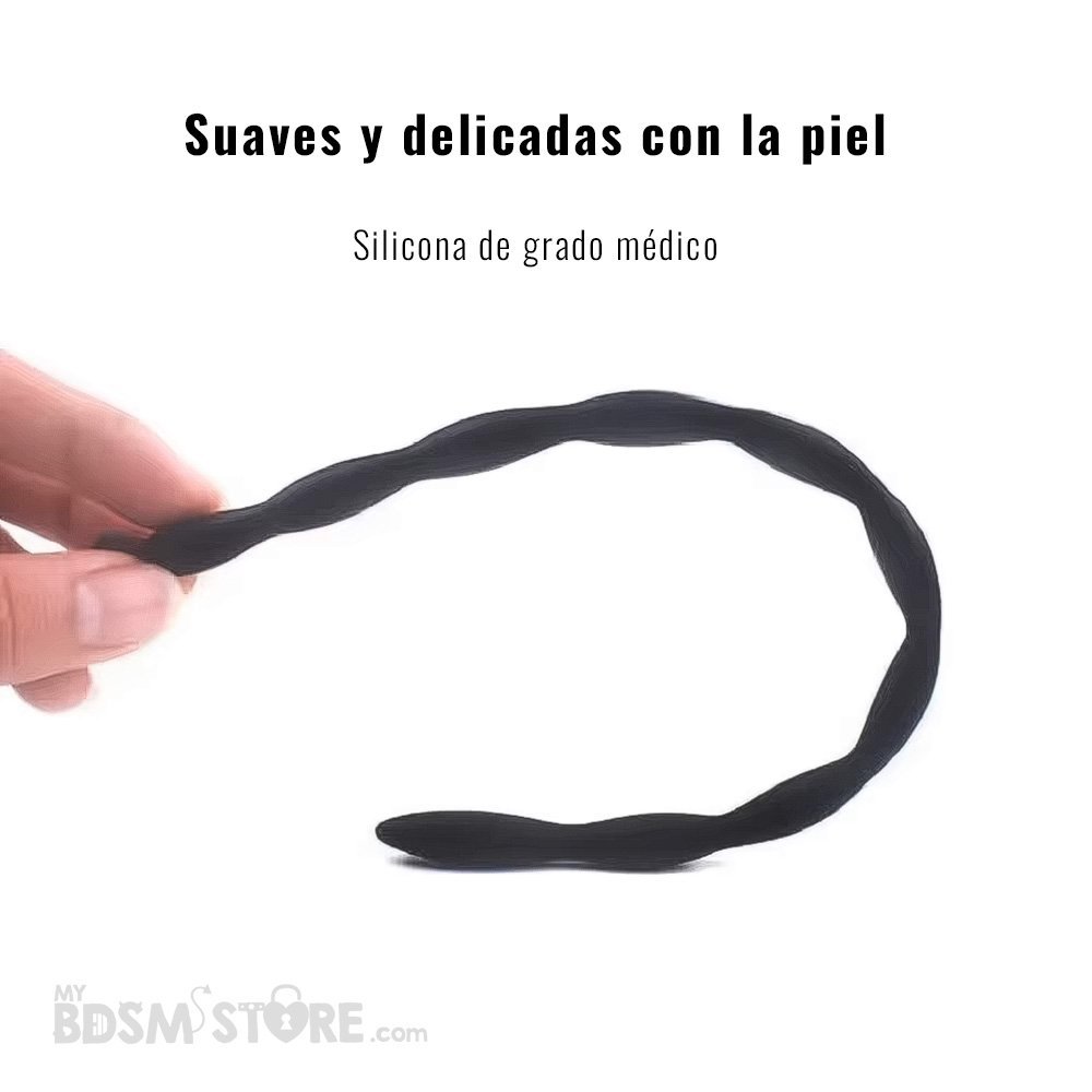 Set de Sondas Uretrales de Silicona 8 unidades placer seguras con tope negras plug sensaciones estimulacion pene 8 unidades material seguro Set de Sondas Uretrales de Silicona 8 unidades placer seguras con tope negras plug sensaciones estimulacion pene 8 unidades material seguro