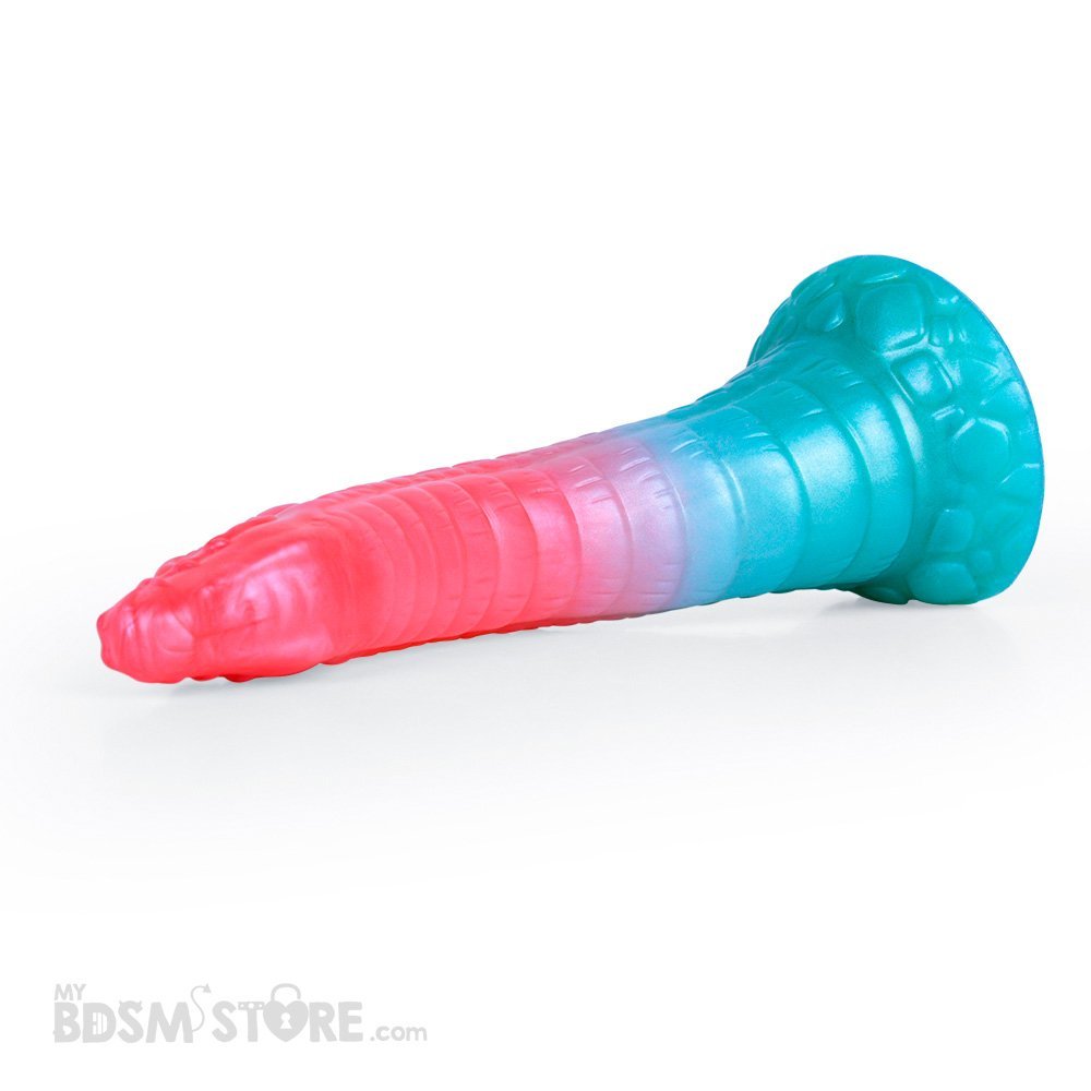 Dildo Fantasía Gran Dragon Tentacular de Silicona progresivo monster Azul Rosa Flexible BDSM sexo penetración anal vaginal base Dildo Fantasía Gran Dragon Tentacular de Silicona progresivo monster Azul Rosa Flexible BDSM sexo penetración anal vaginal base
