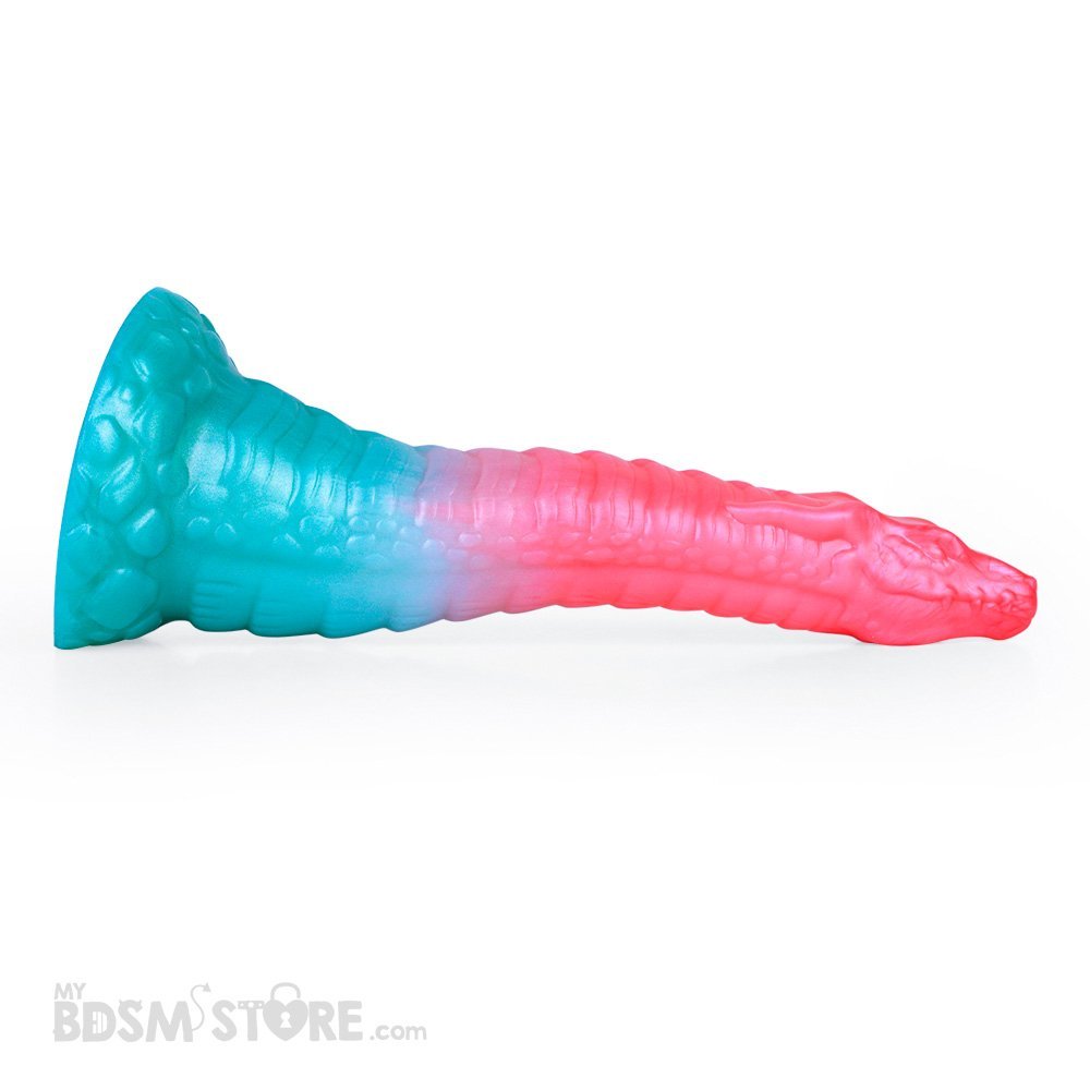 Dildo Fantasía Gran Dragon Tentacular de Silicona progresivo monster Azul Rosa Flexible BDSM sexo penetración anal vaginal horizontal 4 Dildo Fantasía Gran Dragon Tentacular de Silicona progresivo monster Azul Rosa Flexible BDSM sexo penetración anal vaginal horizontal 4
