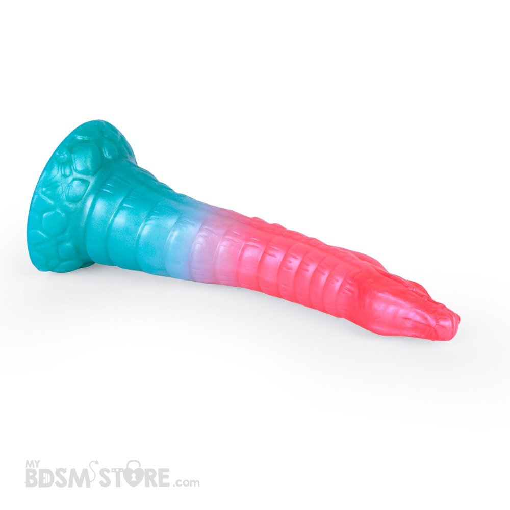 Dildo Fantasía Gran Dragon Tentacular de Silicona progresivo monster Azul Rosa Flexible BDSM sexo penetración anal vagina horizontal Dildo Fantasía Gran Dragon Tentacular de Silicona progresivo monster Azul Rosa Flexible BDSM sexo penetración anal vagina horizontal