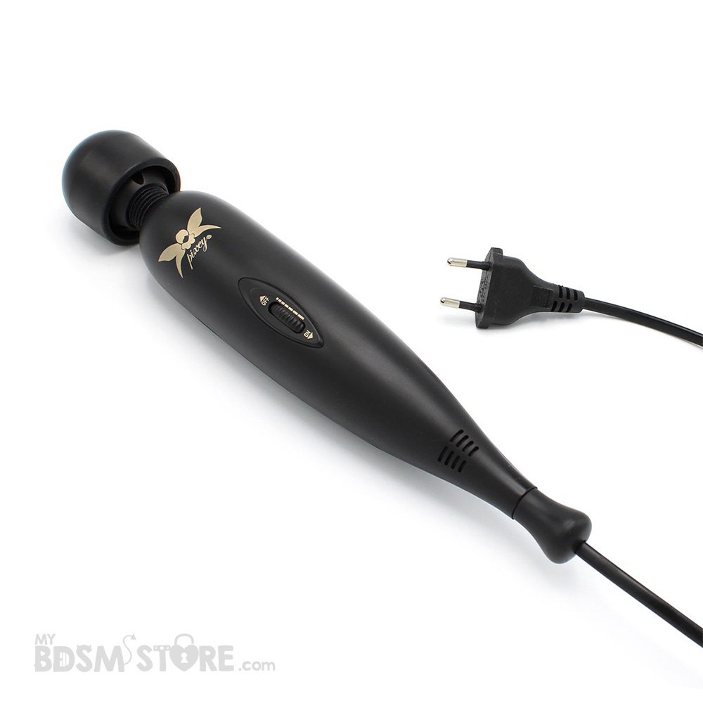 Pixey Turbo – Vibrador Magic Wand – Black Edition con accesorios maxima vibración placer profundo vagina clitoris BDSM sexo cable Pixey Turbo – Vibrador Magic Wand – Black Edition con accesorios maxima vibración placer profundo vagina clitoris BDSM sexo cable