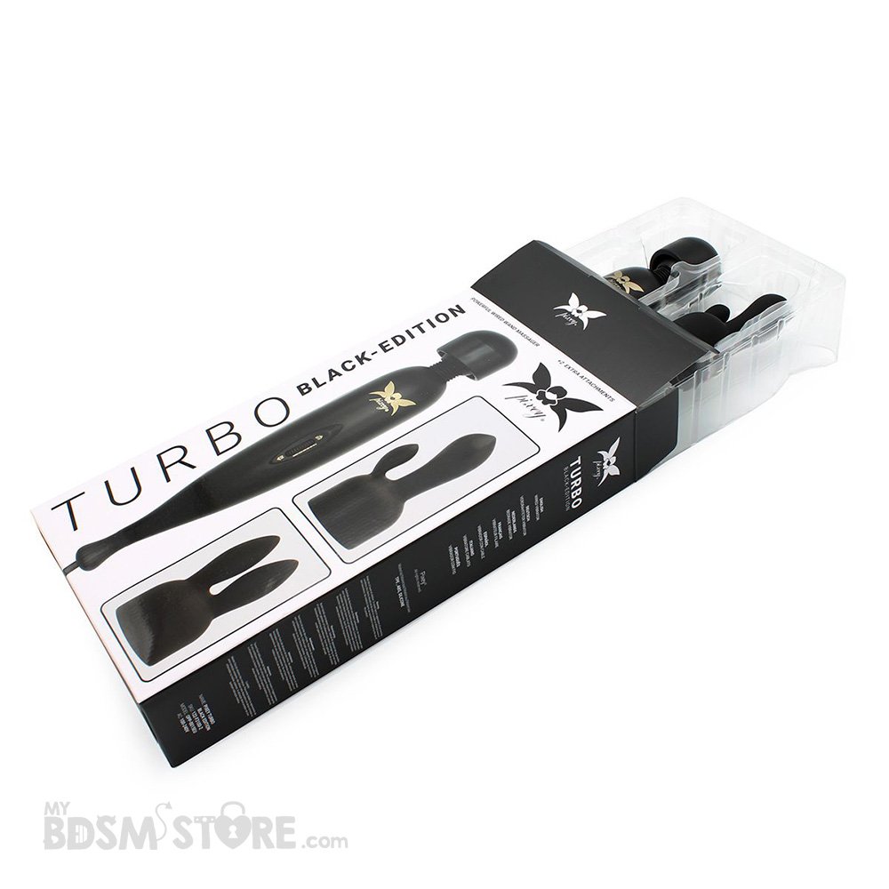 Pixey Turbo – Vibrador Magic Wand – Black Edition con accesorios maxima vibración placer profundo vagina clitoris BDSM sexo caja regalo Pixey Turbo – Vibrador Magic Wand – Black Edition con accesorios maxima vibración placer profundo vagina clitoris BDSM sexo caja regalo