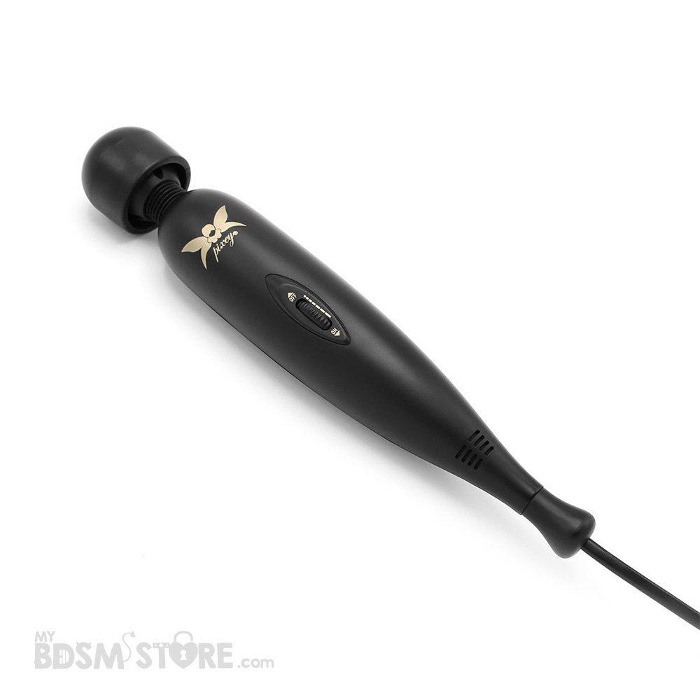 Pixey Turbo – Vibrador Magic Wand – Black Edition con accesorios maxima vibración placer profundo vagina clitoris BDSM sexo fetish Pixey Turbo – Vibrador Magic Wand – Black Edition con accesorios maxima vibración placer profundo vagina clitoris BDSM sexo fetish