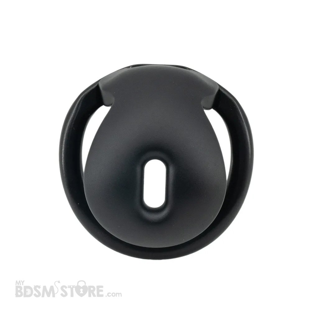 Special Enveloping Chastity Cage for Uncircumcised Penis – BDSM Chastity Device Belt, Skin-Friendly, No Pinching, Safer, Escape-Proof, Black, Front-Entry Special Enveloping Chastity Cage for Uncircumcised Penis – BDSM Chastity Device Belt, Skin-Friendly, No Pinching, Safer, Escape-Proof, Black, Front-Entry