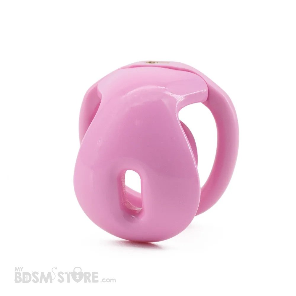 Special Enveloping Chastity Cage for Uncircumcised Penis – BDSM Chastity Device Belt, Skin-Friendly, No Pinching, Safer, Escape-Proof, Pink, Front-Opening Special Enveloping Chastity Cage for Uncircumcised Penis – BDSM Chastity Device Belt, Skin-Friendly, No Pinching, Safer, Escape-Proof, Pink, Front-Opening