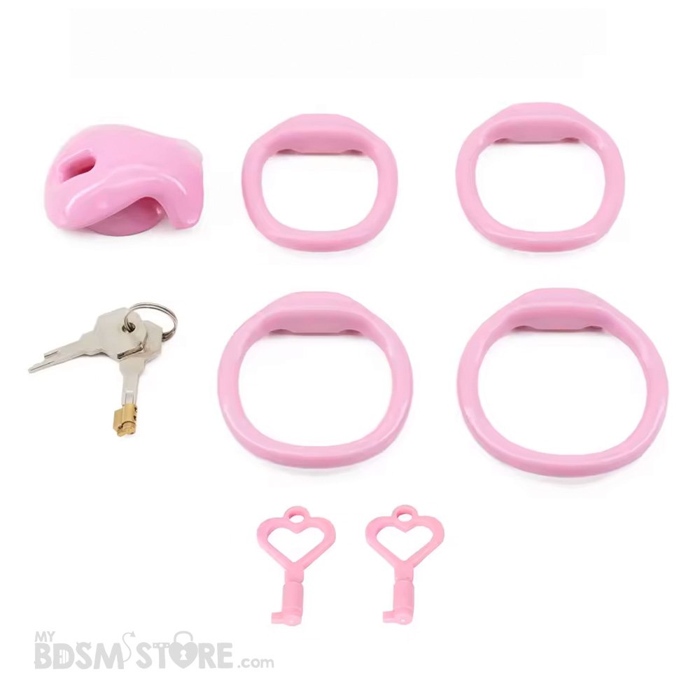 Special Enveloping Chastity Cage for Uncircumcised Penis, BDSM Chastity Device Belt, Skin-Friendly, No Pinching, Safer, Escape-Proof, Pink Special Enveloping Chastity Cage for Uncircumcised Penis, BDSM Chastity Device Belt, Skin-Friendly, No Pinching, Safer, Escape-Proof, Pink